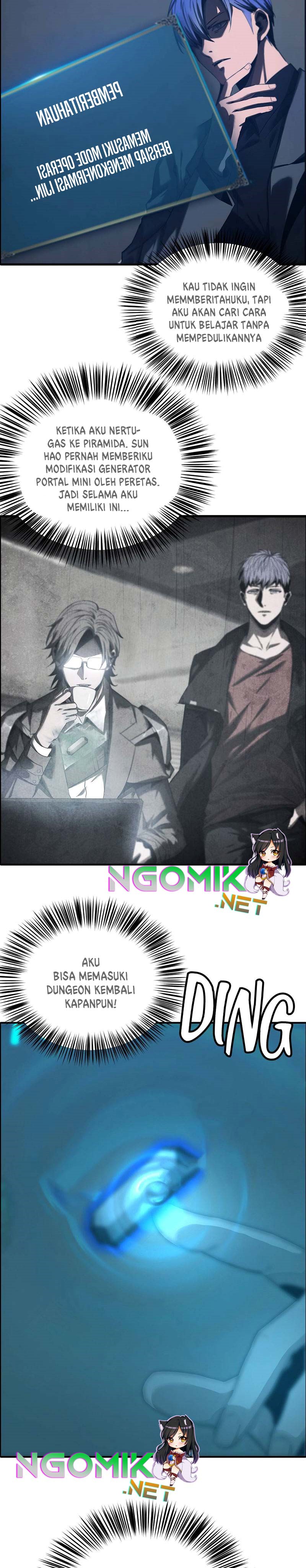 The Blade of Evolution – Walking Alone in the Dungeon Chapter 56 Bahasa Indonesia